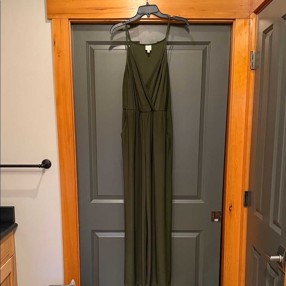Kaileigh Olive Jumpsuit